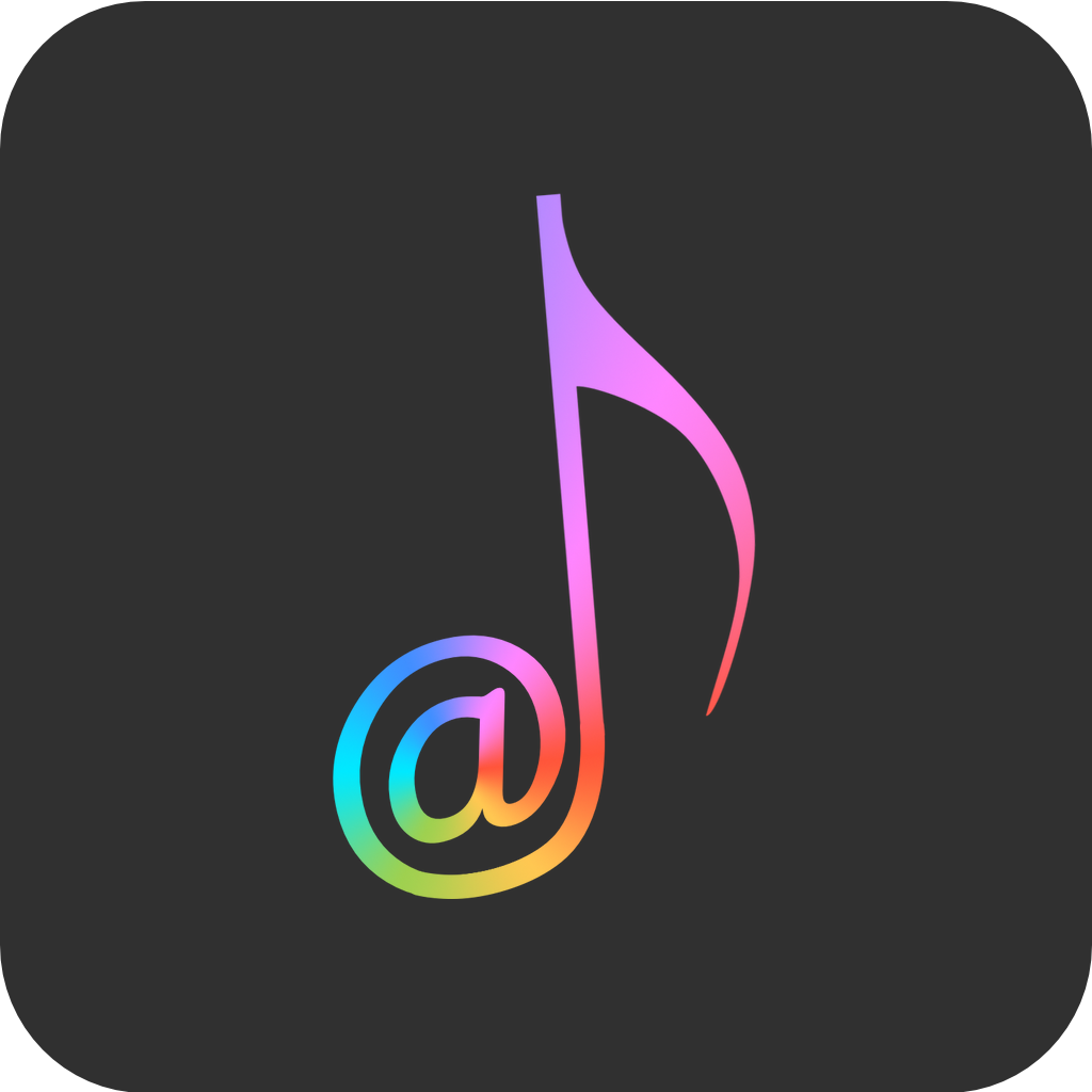 Logo for a music sharing app